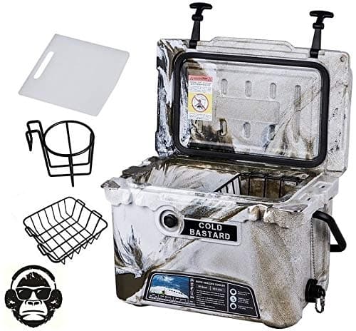 20QT CAMO Desert Green Cold Bastard Rugged Series ICE Chest Cooler Free Accessories Free S&H