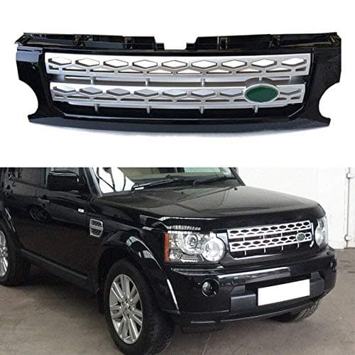 Front Upper Bumper Grille Grill Fit LR3 For 2005 2006 2007 2008 2009 Land Rover Discovery 3