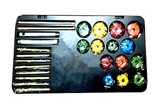 Shoppingfire- SET of 14 PCS Carbide Tipped Valve Seat Cutters for Vintage, Modern Car & Bikes