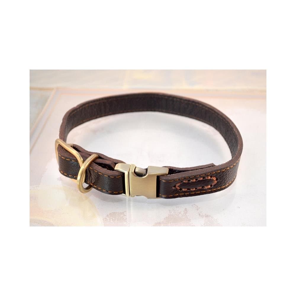 Quick Release Leather Collar LP-C-002-S