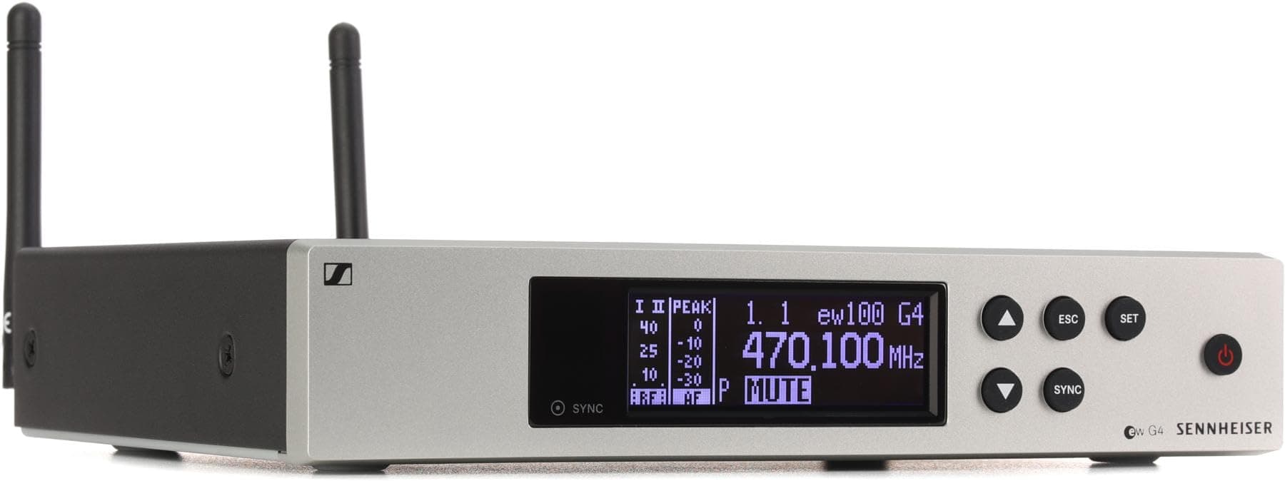 Pro Audio Rackmount True Diversity Receiver (EM 100 G4-A1)