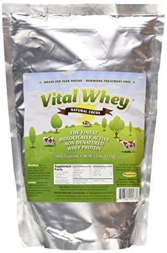 Vital Whey Natural Cocoa,2.5 lbs by Well Wisdom Proteins