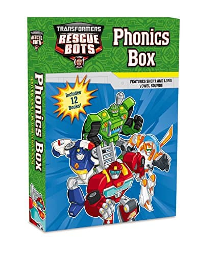 Transformers Rescue Bots Phonics Box Paperback – 5 July 2016