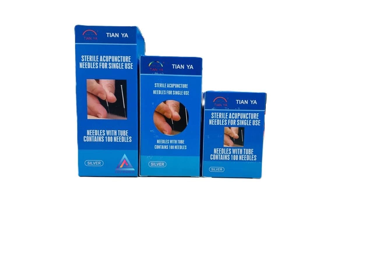 Dry Needles Physiotherapy Acupuncture Pack of 100 Needles (0.25 * 25)