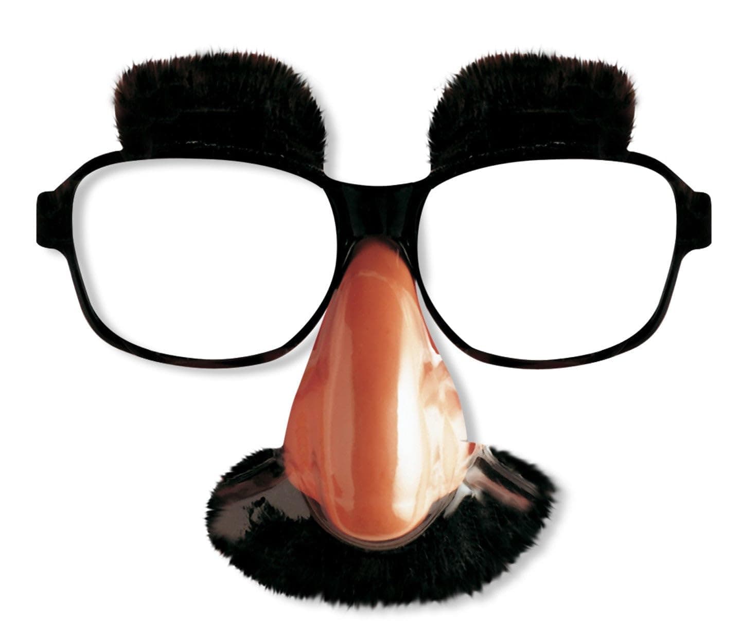 Glasses With Nose & Moustache Disguise Novelty Glasses Specs & Shades for Fancy Dress Costumes Accessory