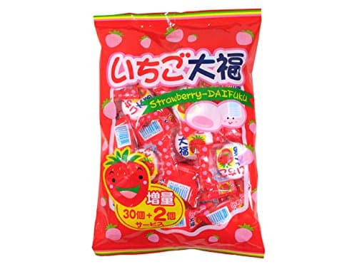 Strawberry Daifuku marshmallows 32p Japan Import DAGASHI snack