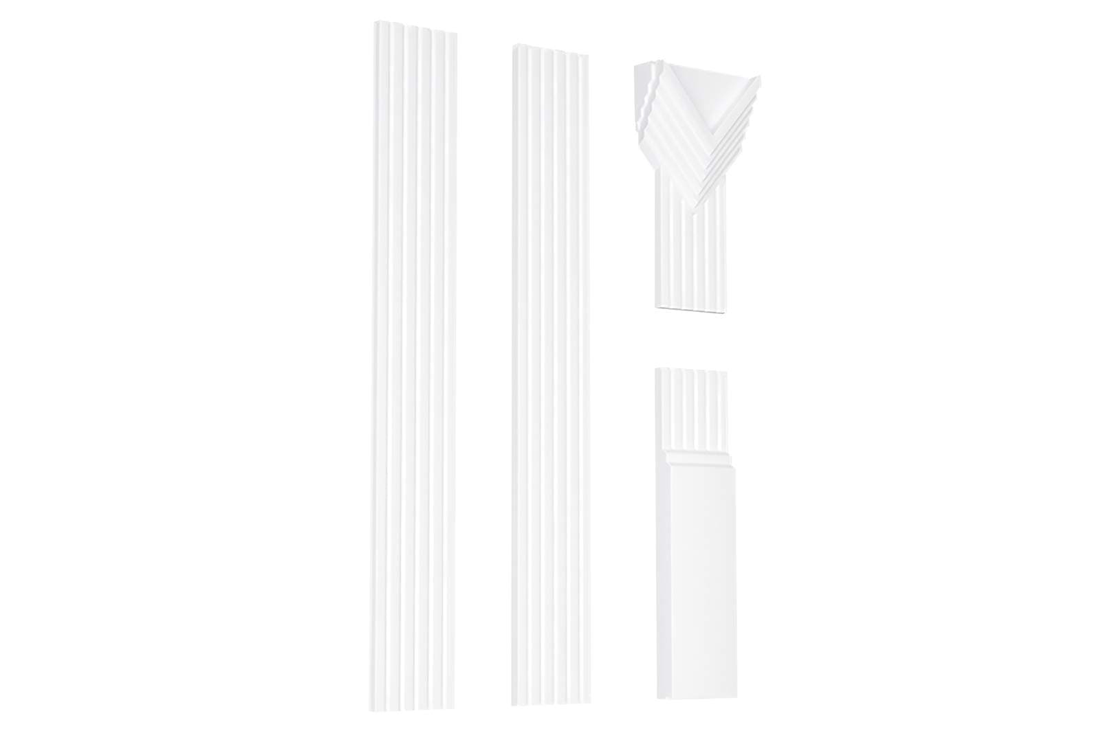 3 M Pilaster Flat Pillar Wall Column Wall Profile PL-02