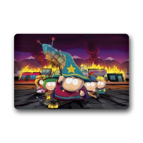 Shop Decorative Cartoon South Park The Stick Of Truth Doormats Welcome Mats Rug Indoor/Outdoor/Front Door/Bathroom Mats Rugs for Home/Office/Bedroom Neoprene Rubber(15.7"x23.6",L x W)