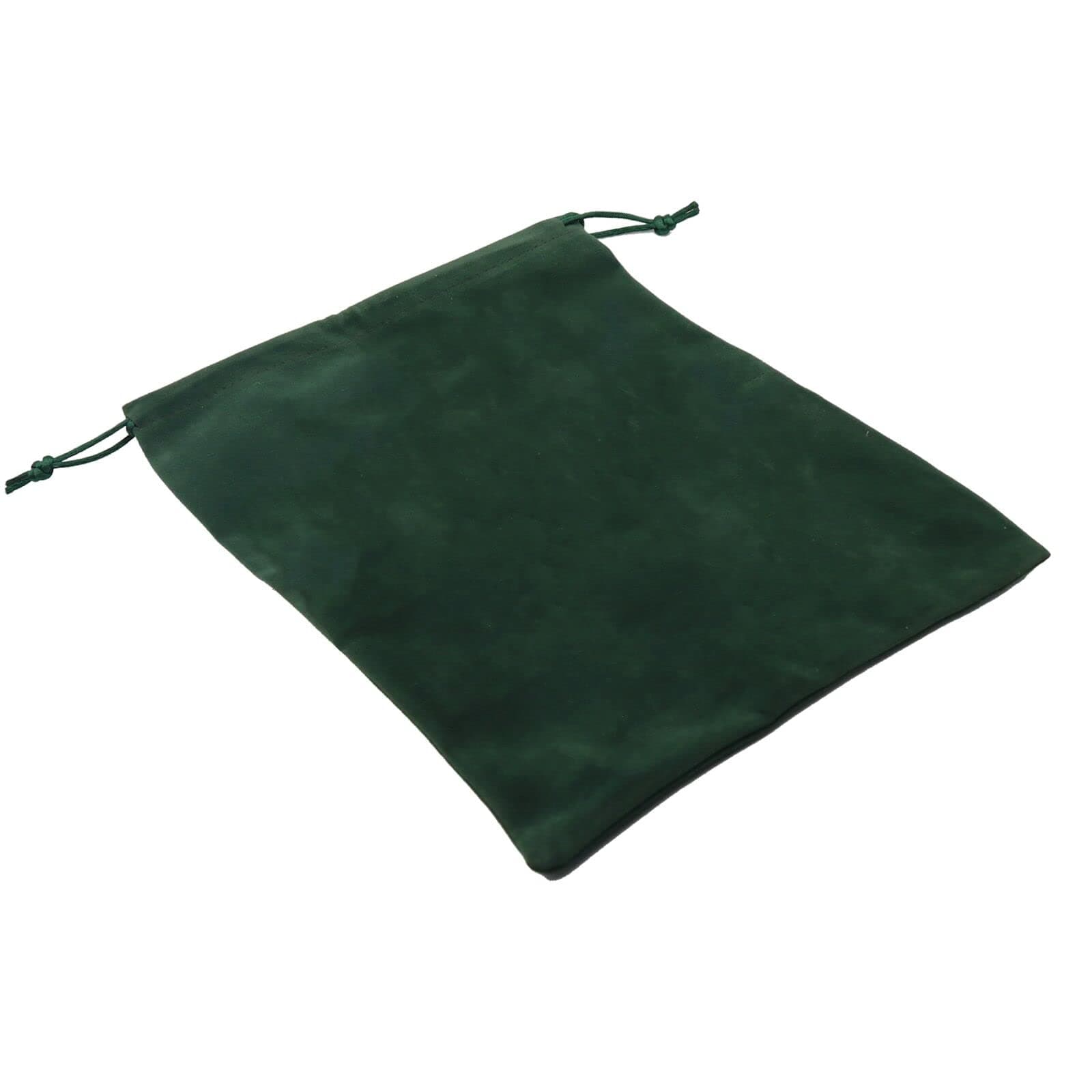 AestivateAestivate 8 Pack Large Velvet Drawstring Pouch, Velvet Bag 8×10 Inch Storage Bag Cosmetics Pouches Dust Bag 8 Pieces (Green)