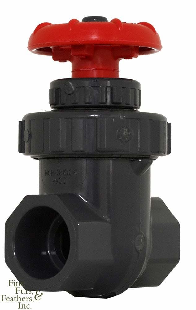 Gate Valve - 1 inch Slip X 1 inch Slip
