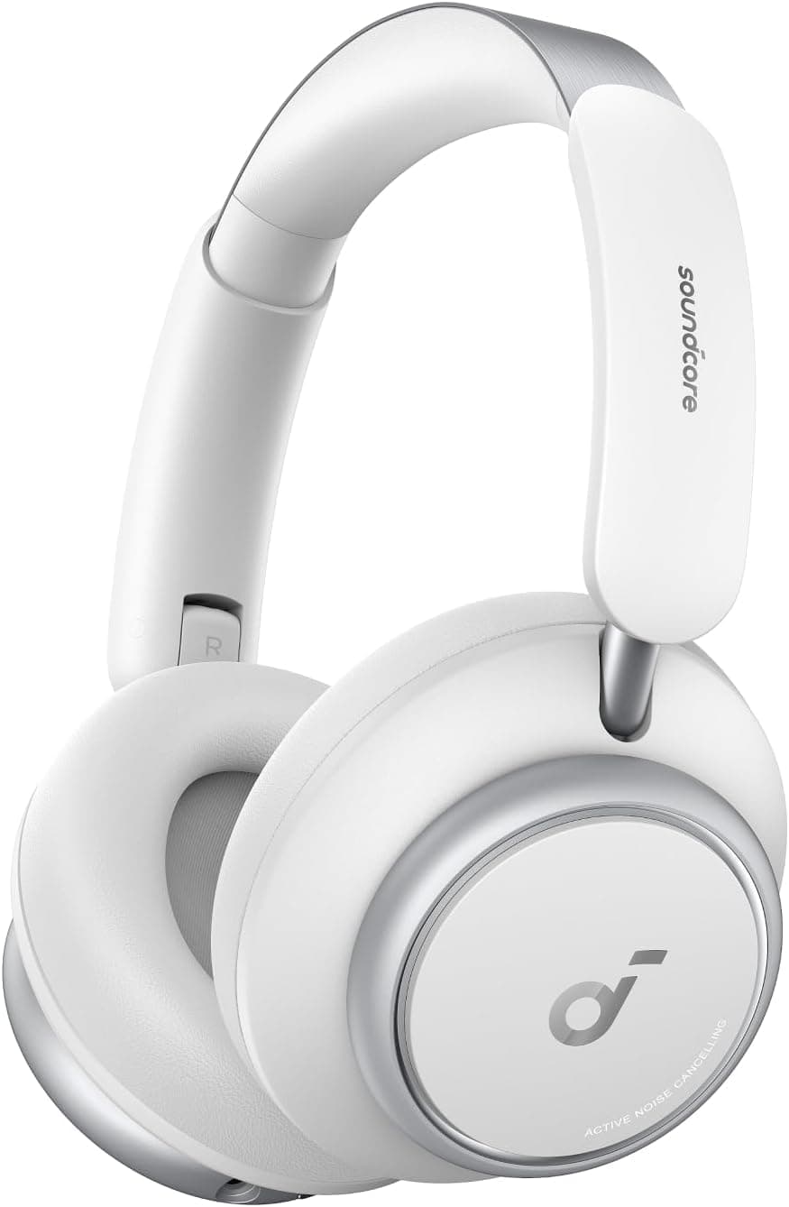 soundcore by Anker Space Q45 Adaptive Noise Cancelling Headphones, Reduce Noise By Up to 98%, Ultra Long 50H Playtime, App Control, Hi-Res Sound with Details, Bluetooth 5.3, Ideal for Traveling