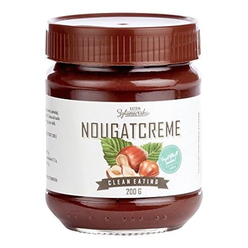 KZ Clean Eating - Nougatcreme 200g (7oz) - Keto - Low Carb Sugar free All natural Non GMO