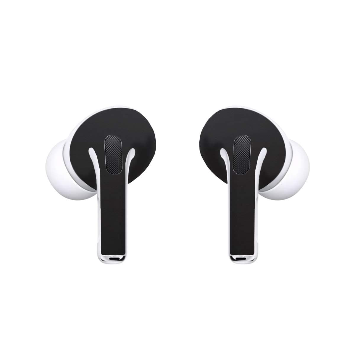 SopiGuard Sticker Skin for 2022 Apple AirPods Pro 1st and 2nd Gen Earbuds Vinyl Wrap (3M Matte Black)