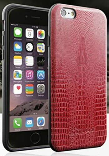 iPhone 6 Crocodile Alligator Skin Luxury Slim Fit Cell Phone Case Cover Rose