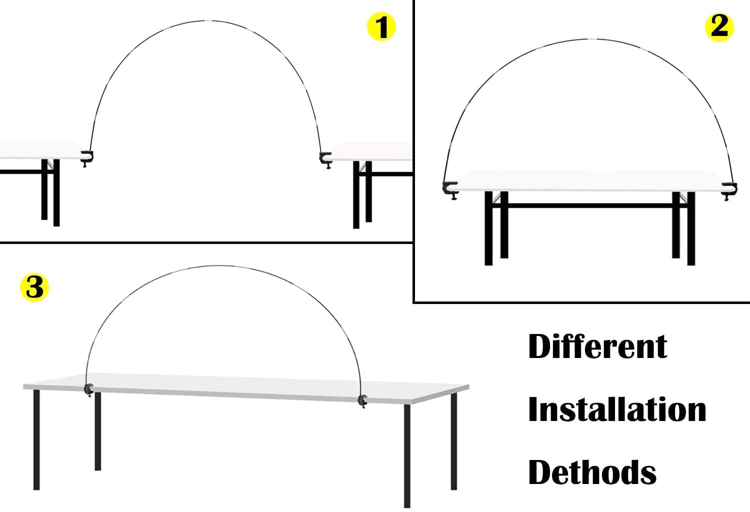 LANGXUN 12ft Table Balloon Arch Kit for Birthday Decorations, Wedding Decorations, Party Decorations, Christmas Decorations, 2019 Graduation Party Decorations