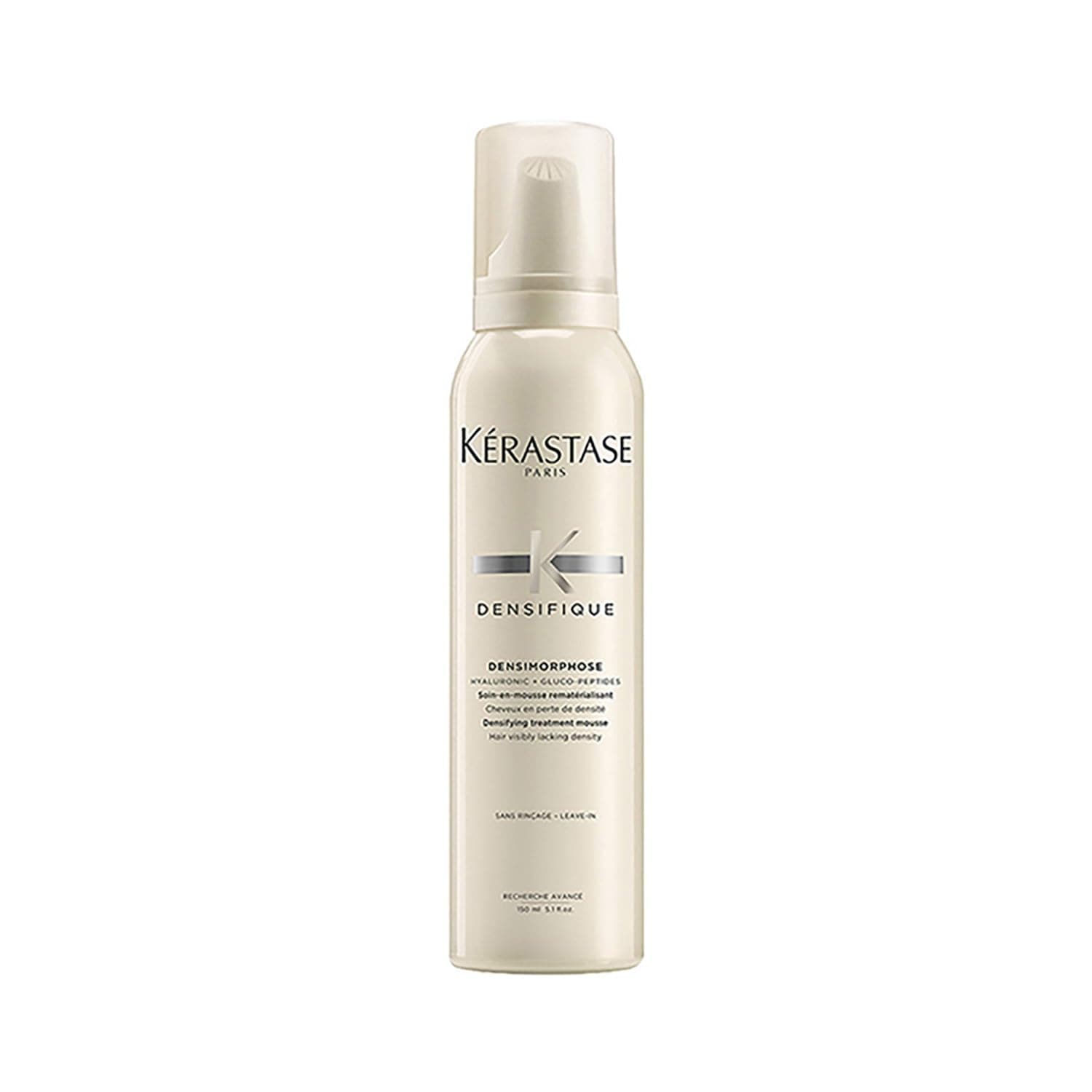 – Kérastase Densifique Densimorphose Thickening Hair Mousse with Hyaluronic Acid for Unisex 150ml