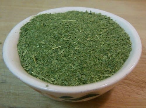 Thai Kaffir Lime Leaf Powder Net Wt. 1.76 Oz. Product of Thailand