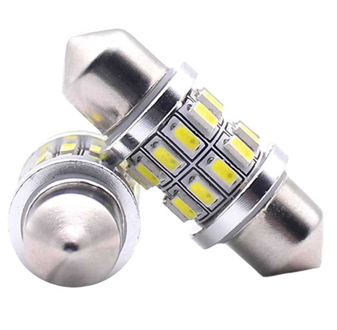 31mm Marine LED Festoon Bulbs for Navigation, Boat Anchor & Mast Masthead Lights, Super Bright 12V 2PCS