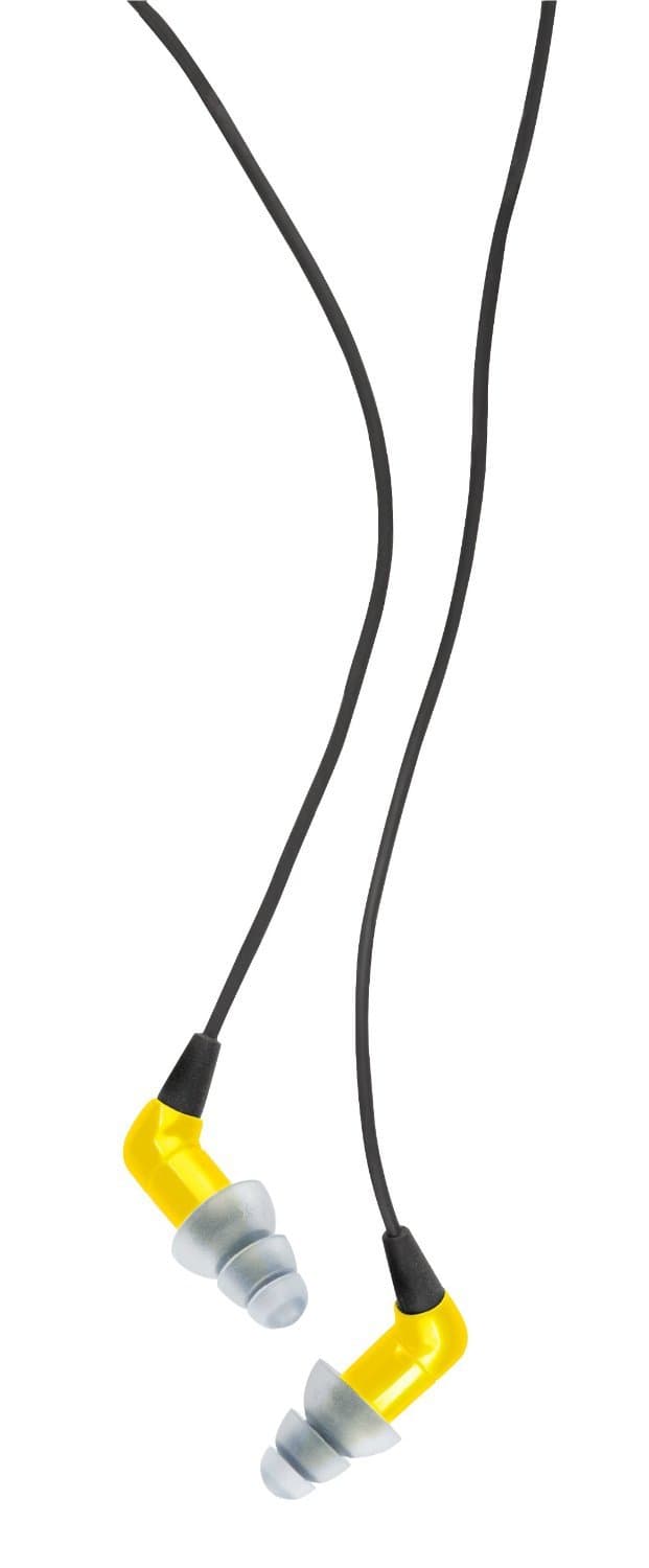 Etymotic Research ETY-Kids5 Safe-Listening Earphones with Hu's Hoo & The Zoo Book/CD Bundle, Yellow