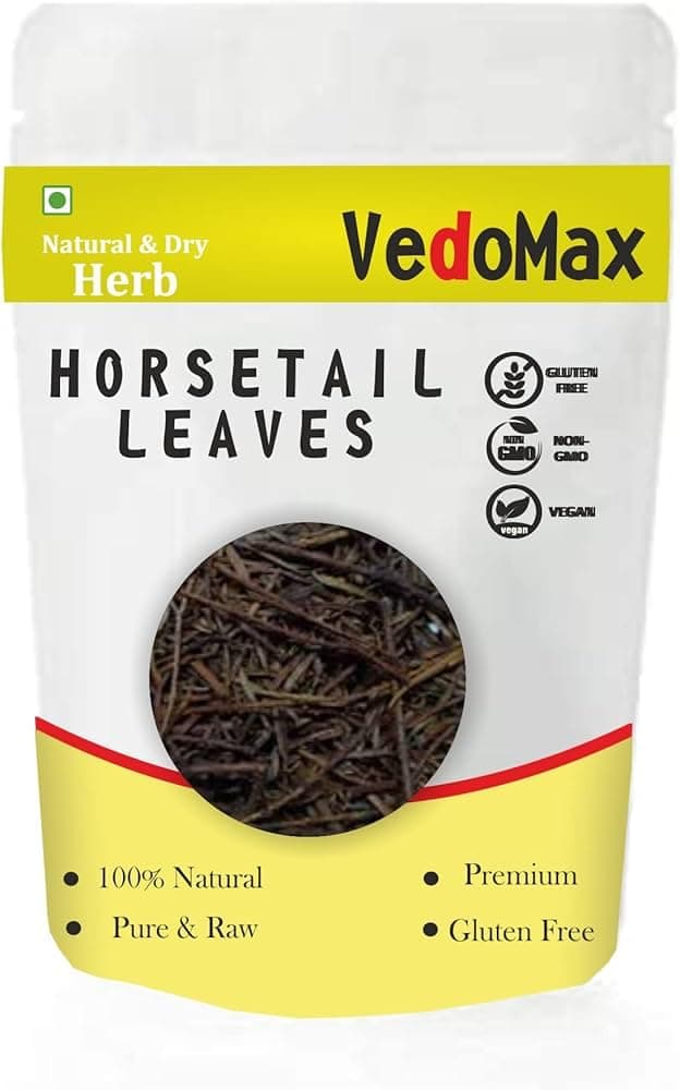 - VedoMax Horsetail leaves for tea | Horsetail Leaves Dried - (100 GM)