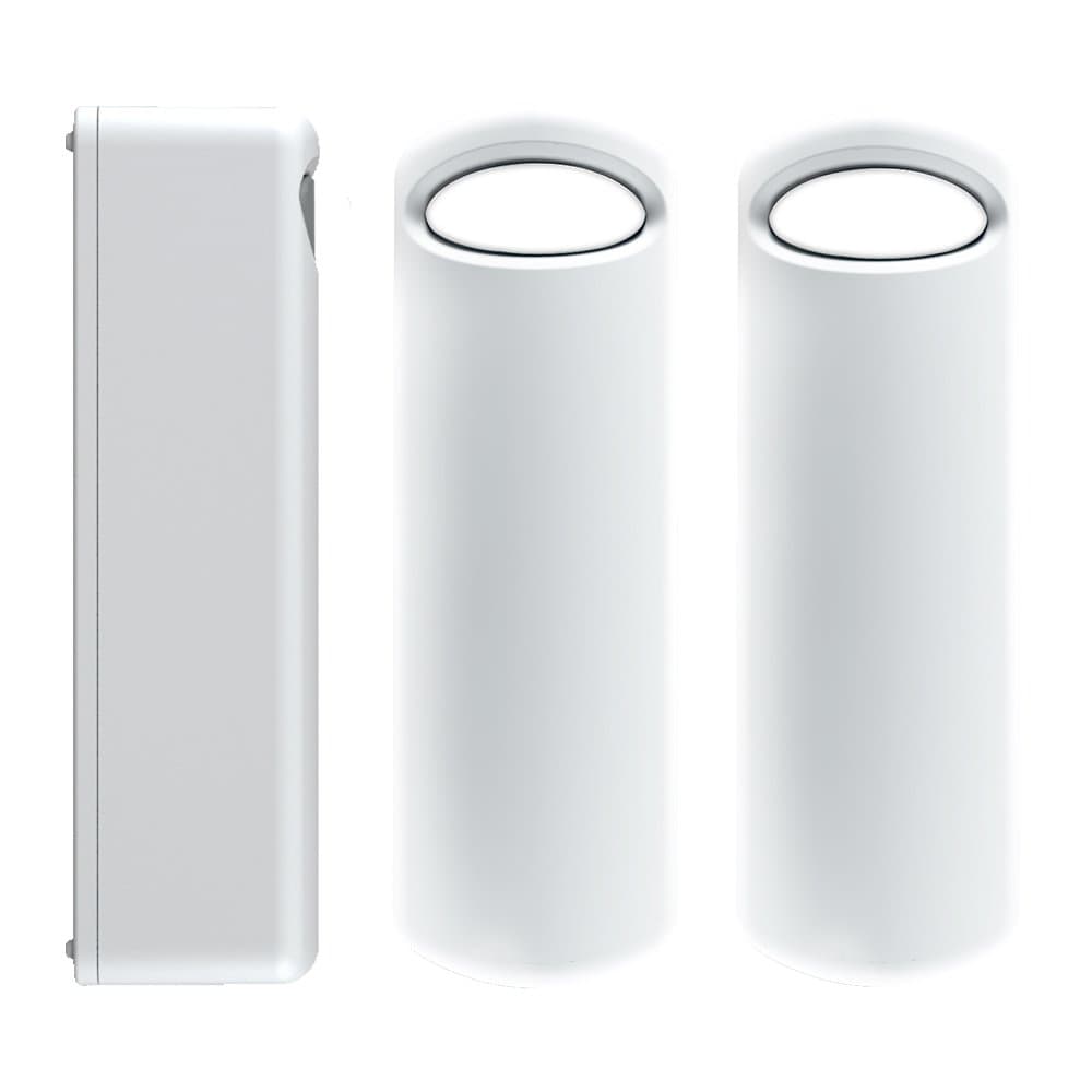 ToJane Mini Size 0.3W LED Night Light 1*AA Battery Powered Push Button Hand lamp Stick-on Anywhere-Closet,Stairs,Bedroom,Easy Use for Kids Pack of 3 (Battery Sold Separate)