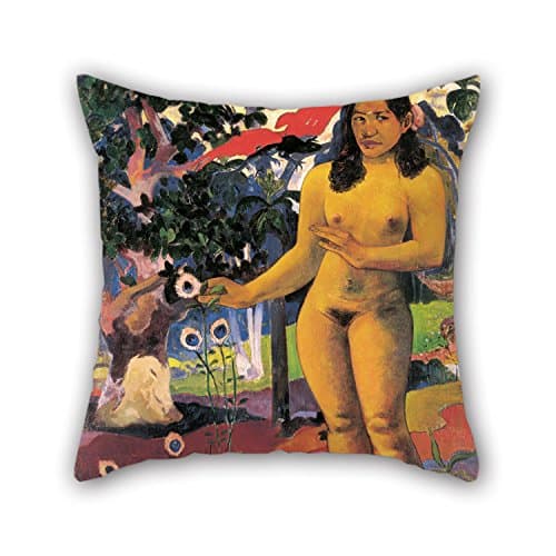 The Oil Painting Paul Gauguin - Delightful Land (Te Nave Nave Fenua) Pillowcover Of 20 X 20 Inches / 50 By 50 Cm Decoration Gift For Seat Christmas Chair Kids Boys Car Teens Girls (double Sides)