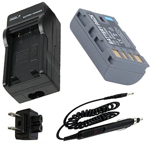 Battery + Charger for JVC Everio GZ-MG130U, GZ-MG230U, GZ-MG330U Camcorder