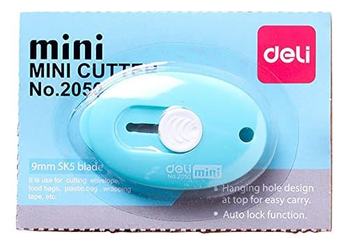 Cutting-edge Mini Utility Knives Cute Design Box Paper Cutter Retractable Letter Opener Portable Used for Envelope, Food Bags, Plastic Bag, Wrapping Tape (Random Color, 6PCS)