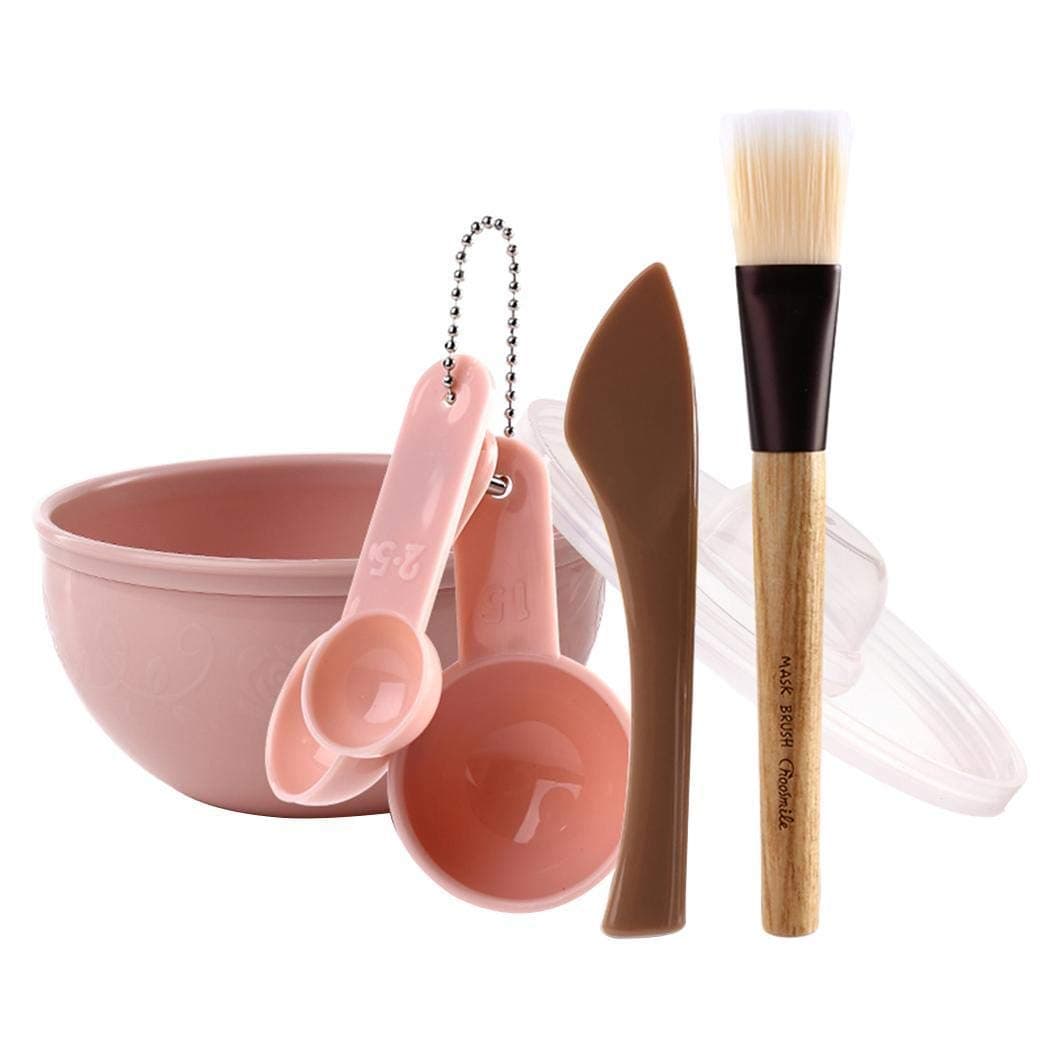 Yiyioi DIY Facial Mask Mixing Bowl Brush Spoon Stick Tool Face Care Set Face