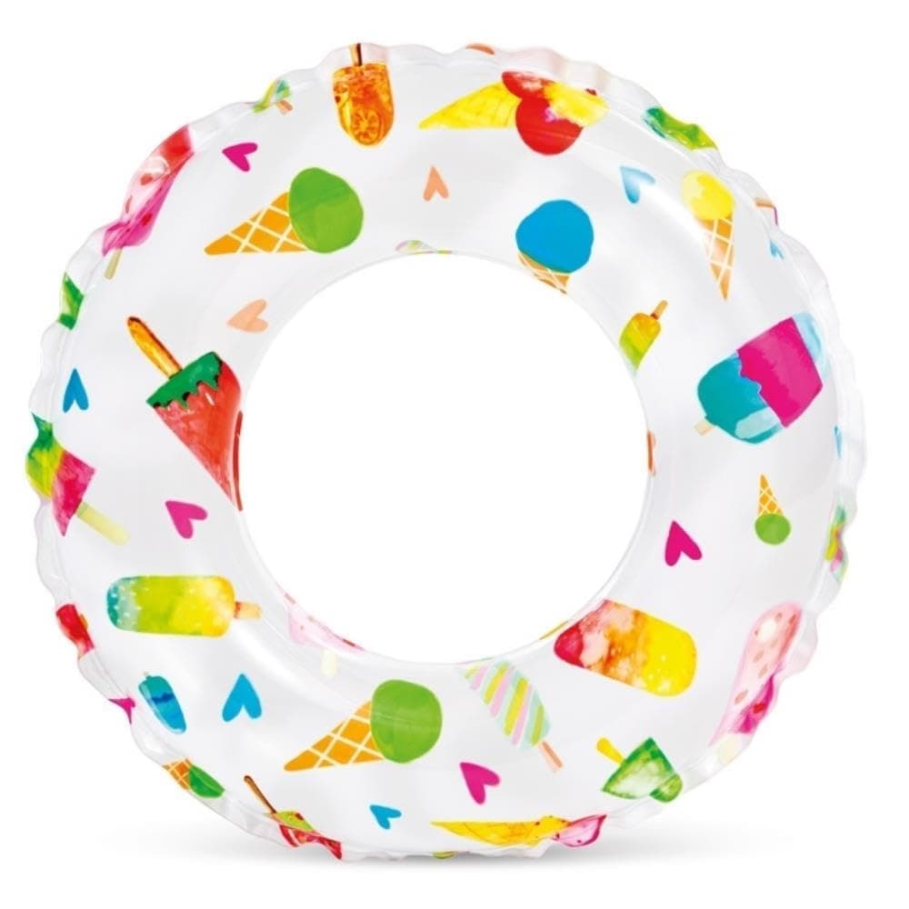 Intex Recreation 59230EP Lively Print Swim Ring 20", assorted designs