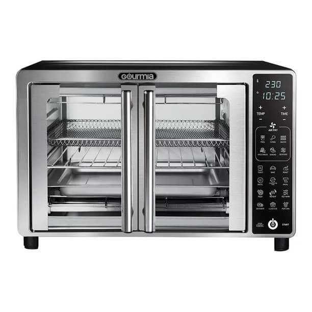 Gourmia Digital Oven with Air Fryer 24 Liters Stainless Steel