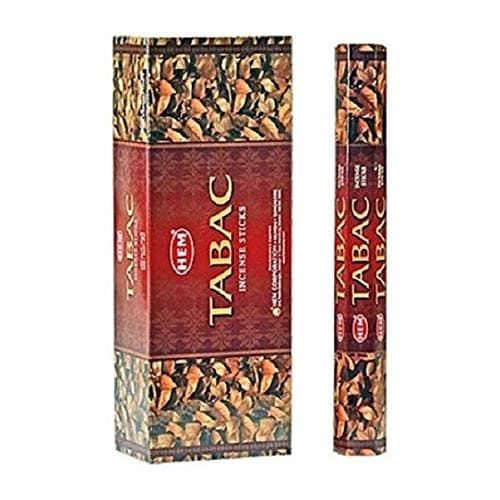 Tabac Incense Sticks Six-pack (20 Sticks Per Pack) Box