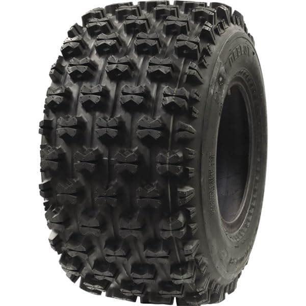 P357 20x11x10 ATV Tires 6-Ply Bias Construction Non-Directional Tread Pattern For Durability, Grip, and Traction Off-Roading - All Terrain Rear 20x11-10 ATV Tire