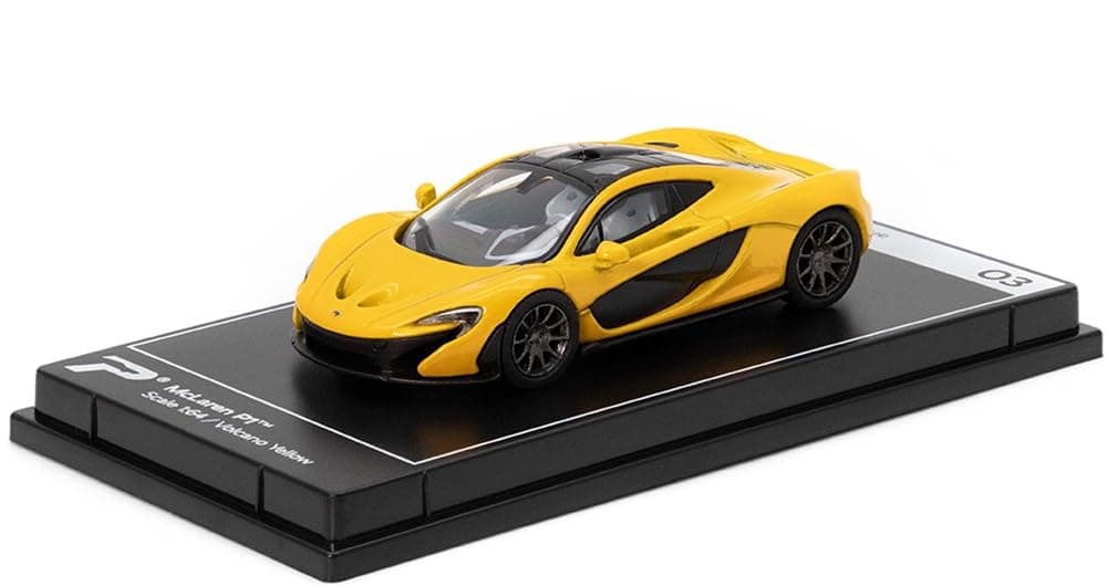 1:64 Scale McLaren P1 Volcano Yellow Hypercar League Collection No.3