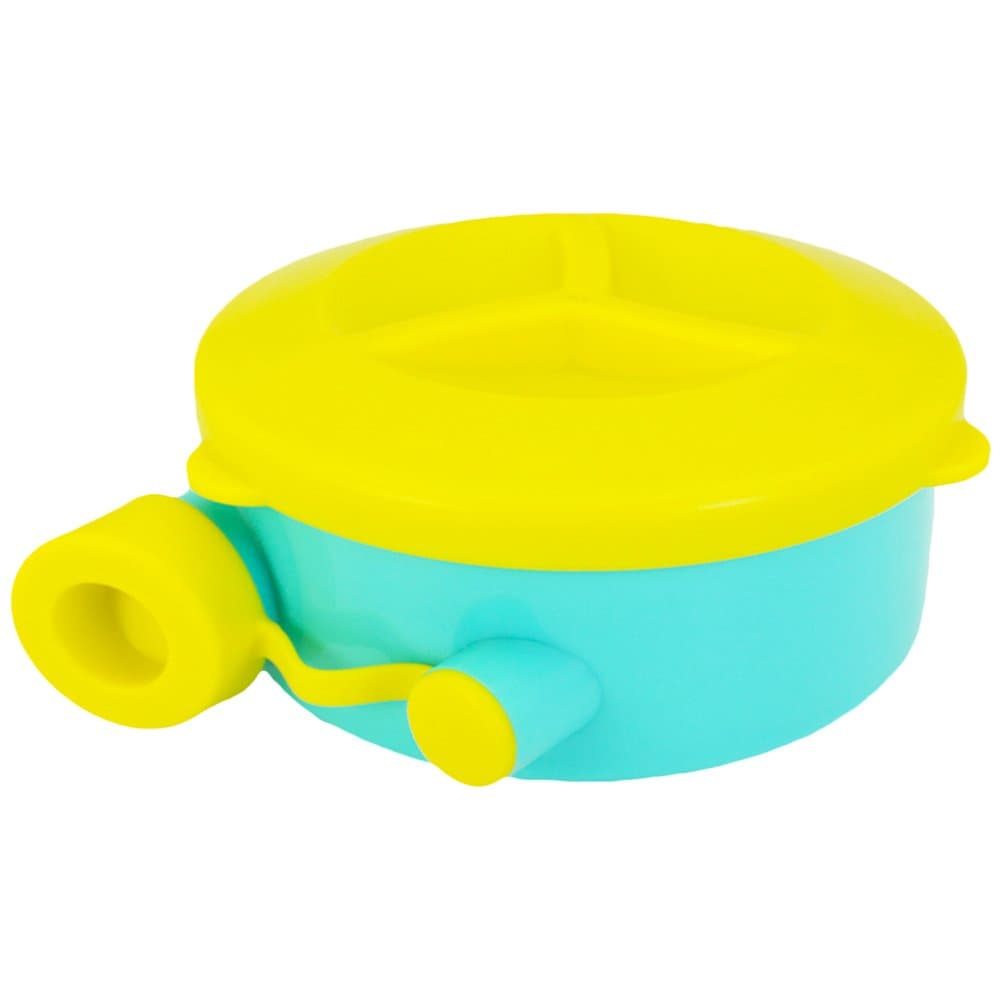 Formula Dispenser, Dearya No-Spill BPA-Free Fun Formula Container with Swivel Lid - 250ml 0M+ (Blue)