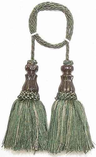 Chair Tie 24" (Pack of 6) Surahi Head Olive