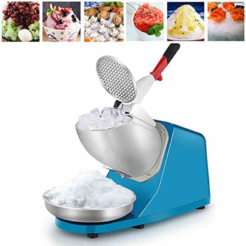 JIQI Electric Ice Shaver Machine Snow Cone Maker Crusher Shaving Cold Drink 220VJIQI Electric Ice Shaver Machine Snow Cone Maker Crusher Shaving Cold Drink 220V