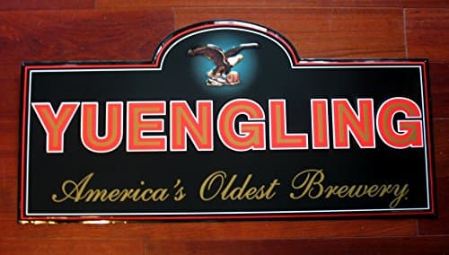 Yuengling Beers Eagle 36 X 18 Black Dominator Tin Sign Large