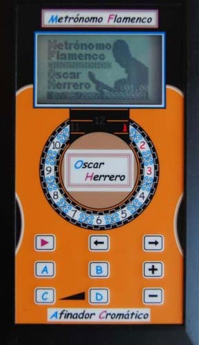 Oscar Herrero Flamenco Metronome/Tuner, Stereo, ACMFOH