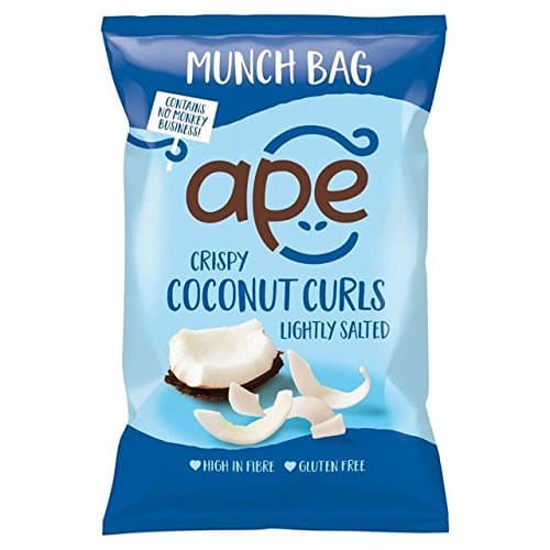 Ape Crispy Coconut Curls Lightly Salted Munch Bag - 60g (0.13lbs)