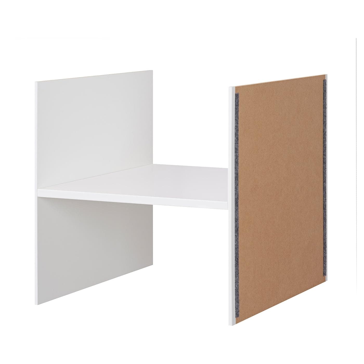 KALLAX white, insert with 1 shelf