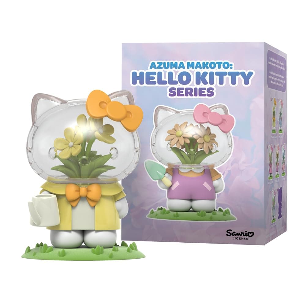 Azuma Makoto x Sanrio: Hello Kitty Series | Blind Box Collectible Figurines | One Pack - Contains One Random Figure