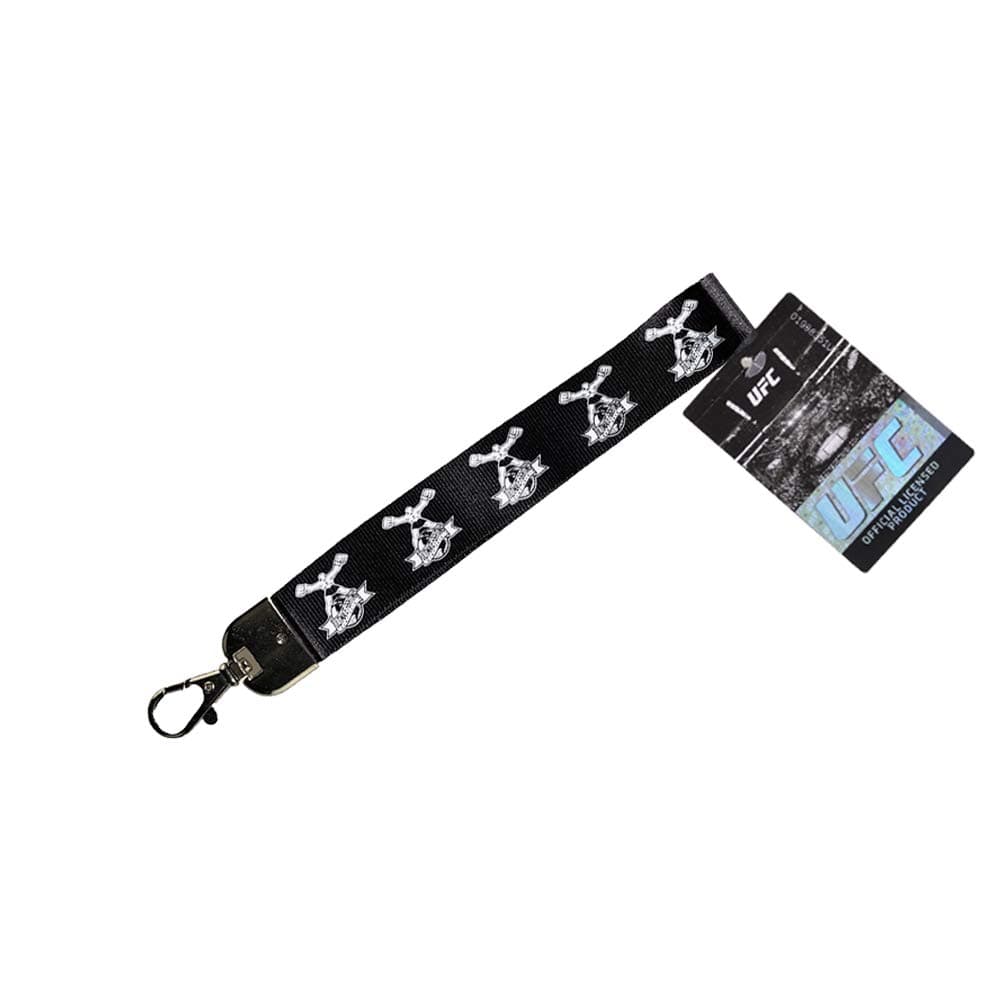 UFC UFC Unisex ufc wristlet lanyard ultiman blackout, Black, One Size