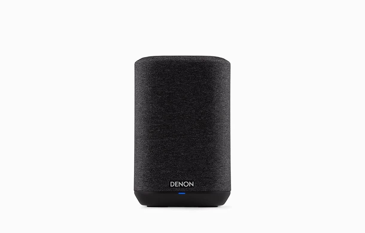 Denon Home 150 Wireless Smart Speaker – Compact Design, Wi-Fi & Bluetooth, HEOS Built-in, Alexa Built-in, Siri & AirPlay 2, Spotify Connect, Multi-Room Support, Black