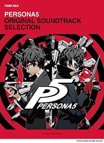 Persona 5 Piano Solo Score Original Soundtrack Collection Music Japan