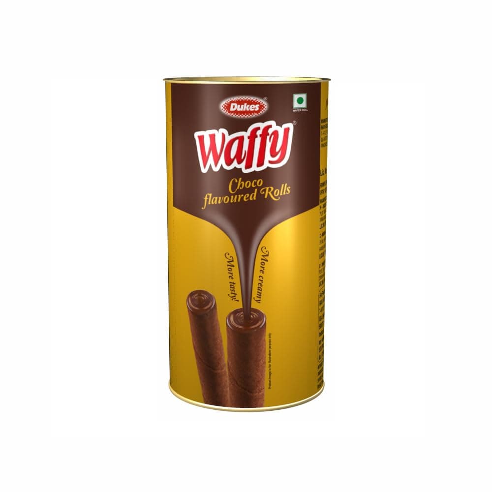 Waffy Chocolate flavoured rolls (300g)