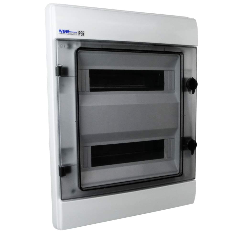 Wet Room Distribution Box Fuse Box Sub-Distribution RHp 24 IP65 Flush-Mounted 24 Modules VDE 5955