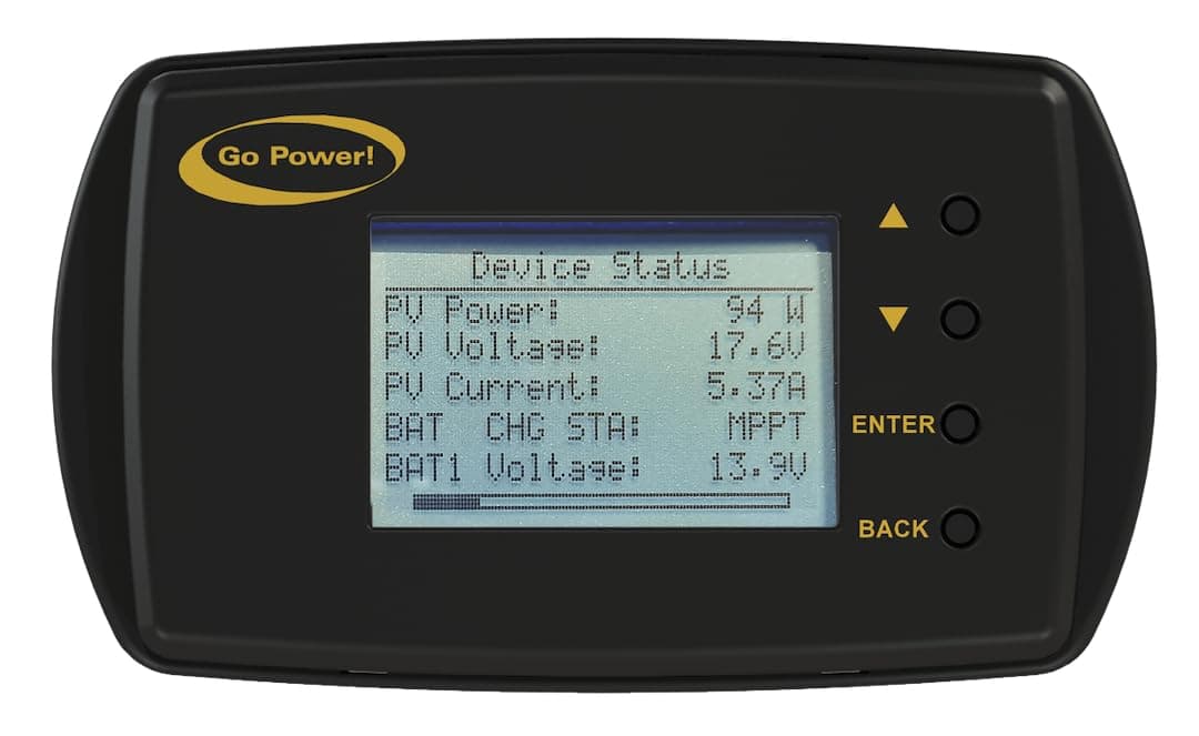 82959 GP-RVC-R Bluetooth Enabled MPPT Remote