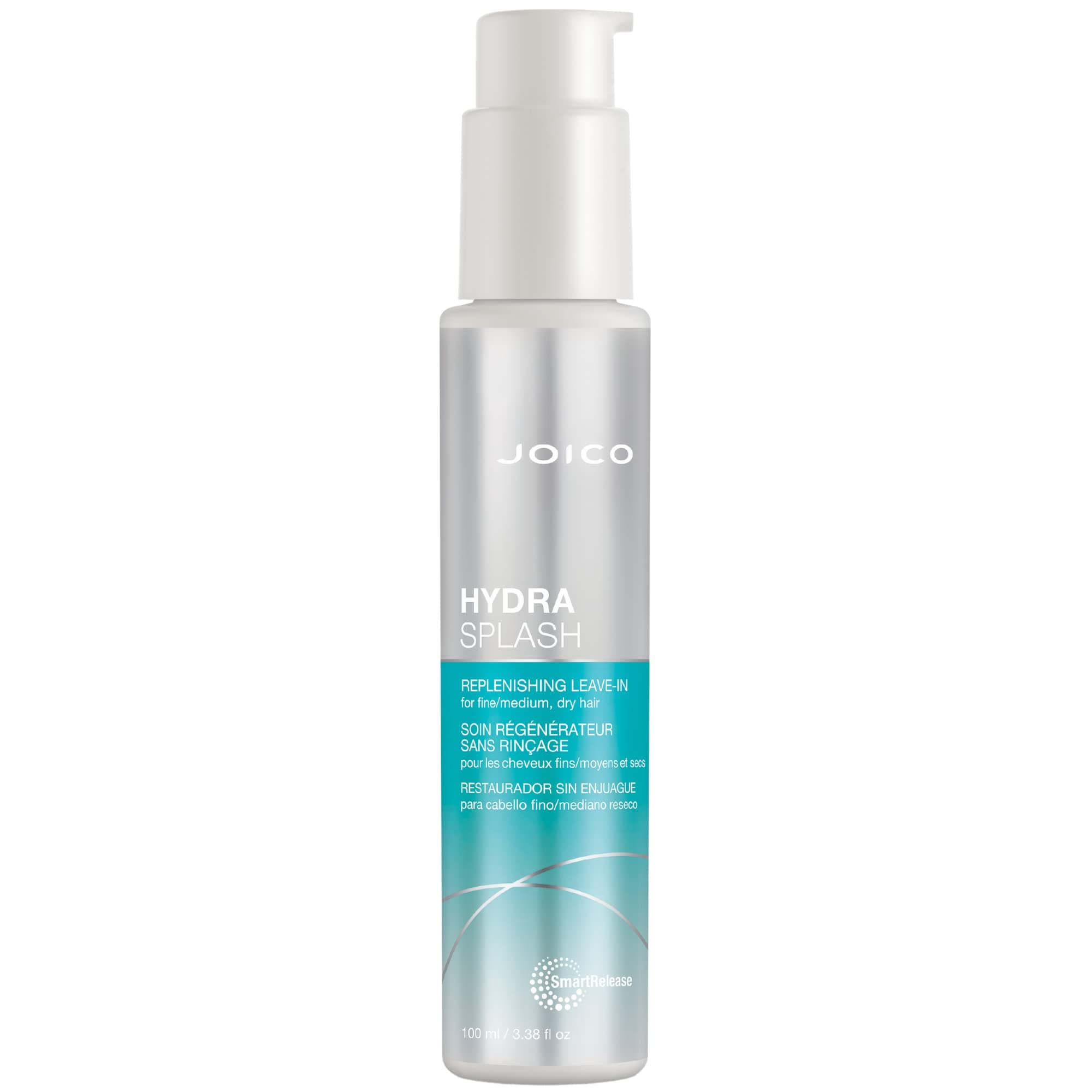 HydraSplash Replenishing Leave-In | For Fine, Medium, Dry Hair | Boost Shine & Softness | Tame Frizz & Hydrate | With Sea Kelp & Coconut Water | 3.38 Fl Oz