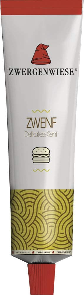 ZwergenwieseBio Zwenf Tube Delikatess Mustard (2 x 200 ml)